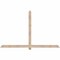 Ekena Millwork Eugene Smooth Timber Gable Bracket, Douglas Fir, 84"W x 53"H x 3 1/2"D x 3 1/2"F, 15/12 Pitch GBW084X53X0404EUG00SDF - alternate 1